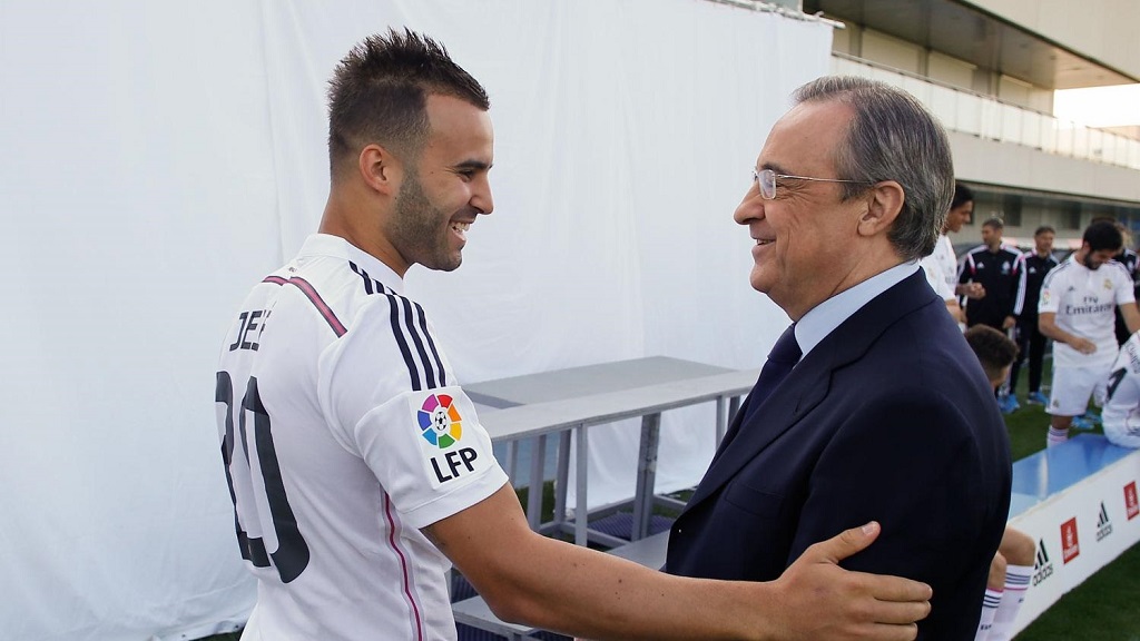 Jese y Florentino Perez