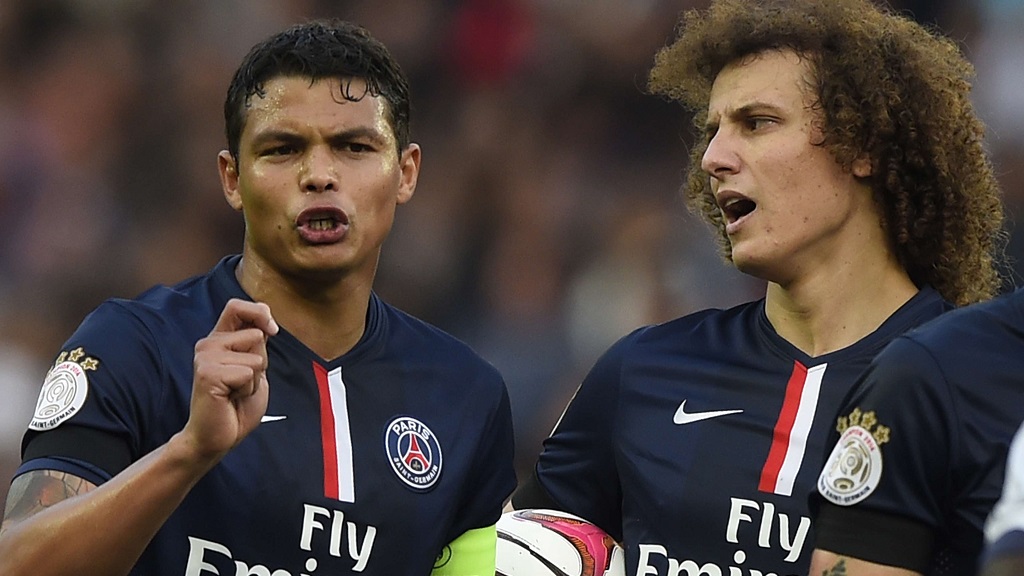 Thiago Silva y David Luiz