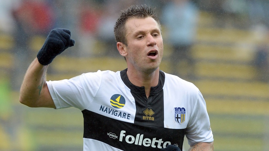 Antonio Cassano Parma gol