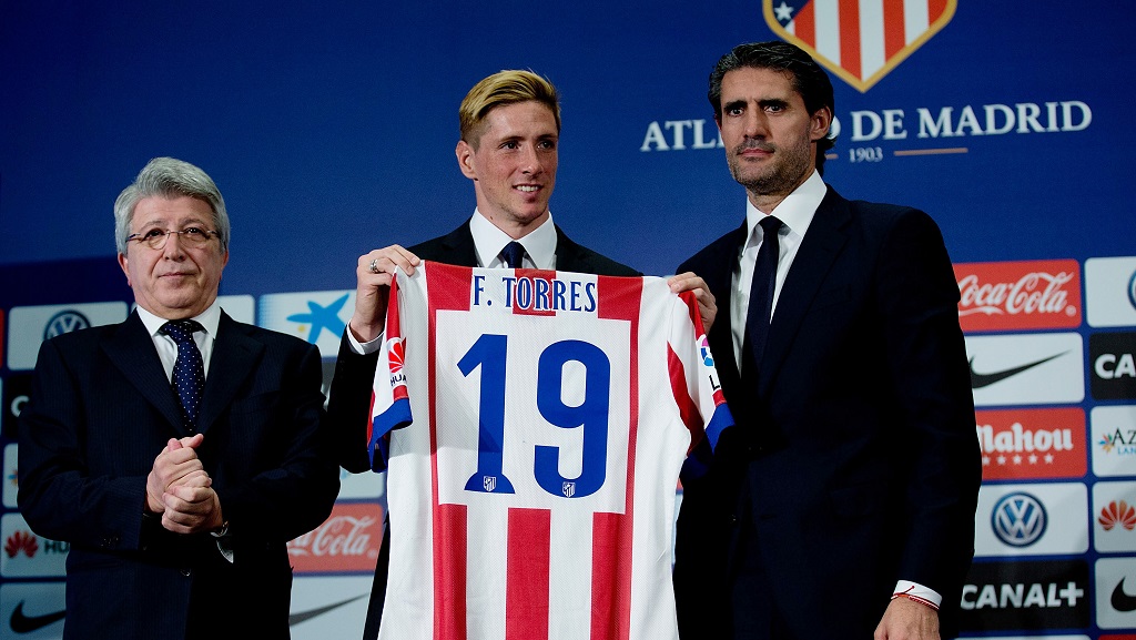 Fernando Torres con Cerezo y Caminero