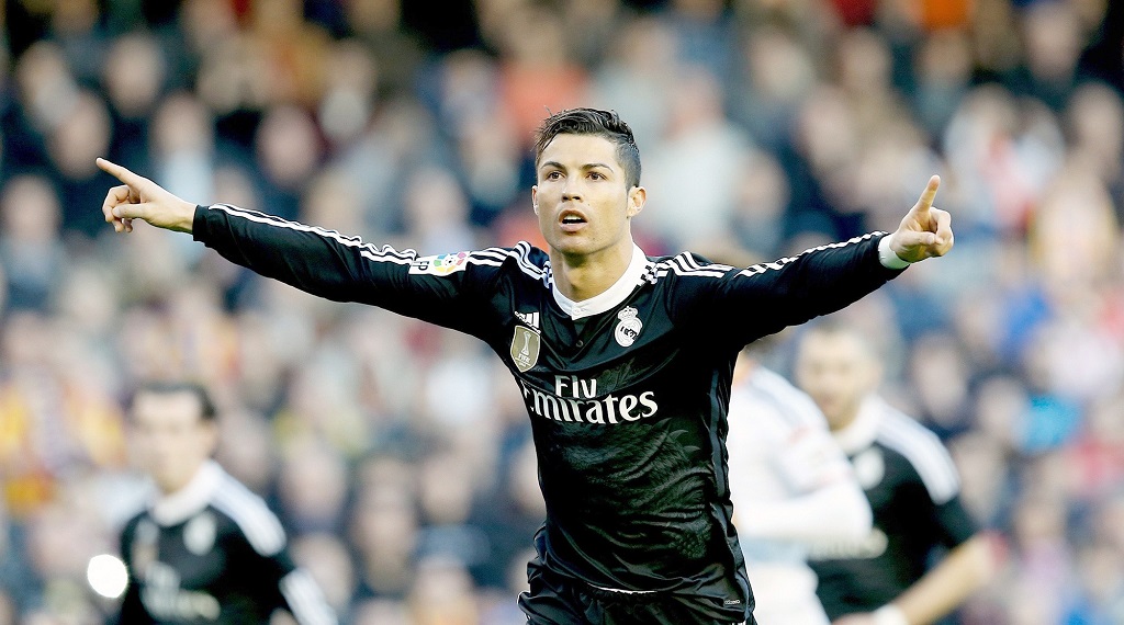 Cristiano Ronaldo gol en Mestalla