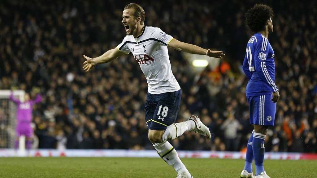 Harry Kane celebrando un gol