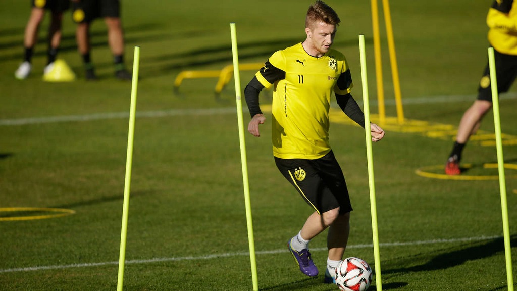 Marco Reus entrenando