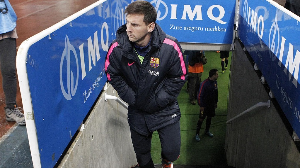 Messi suplente