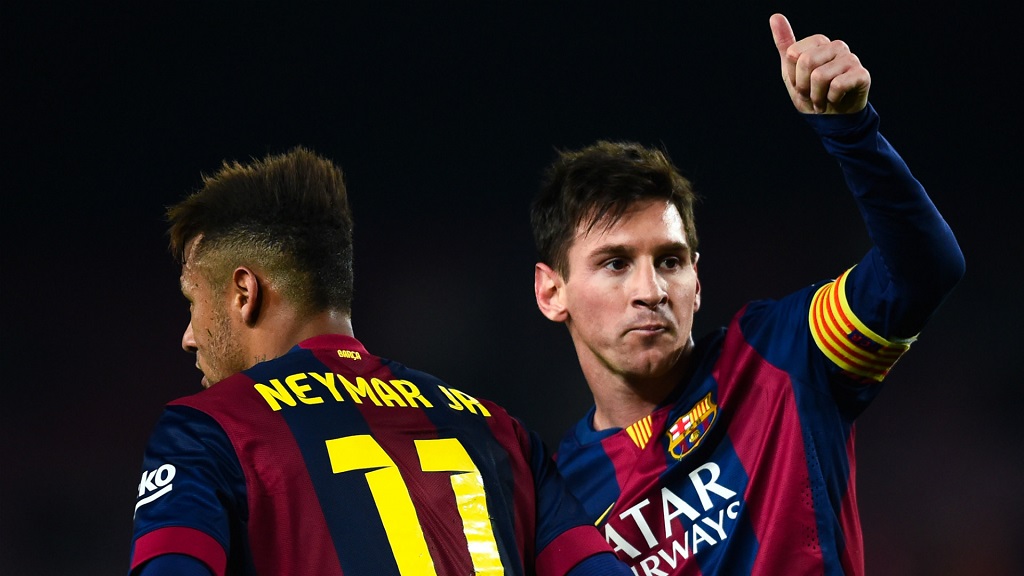 Messi y Neymar