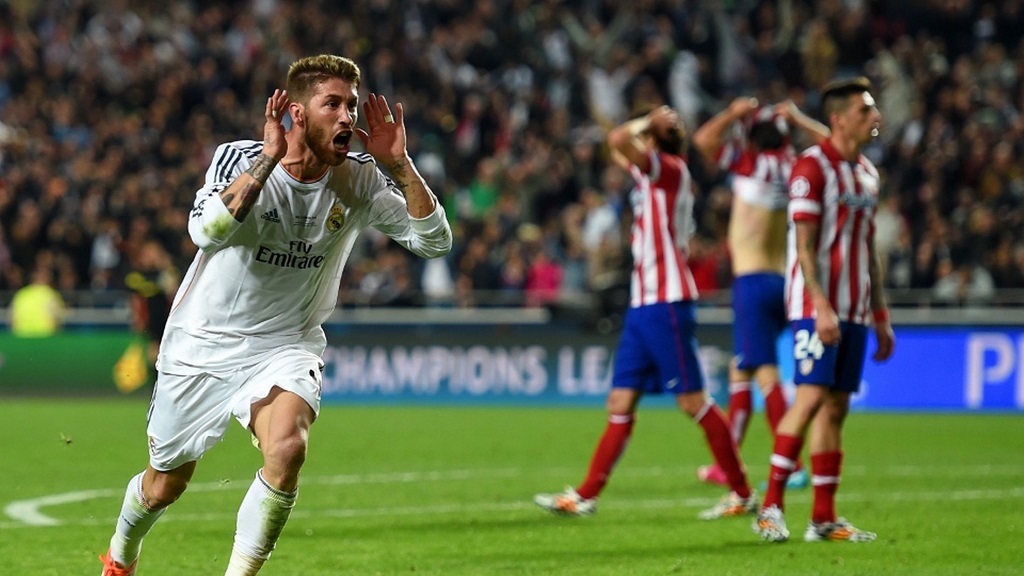 Sergio Ramos gol Champions