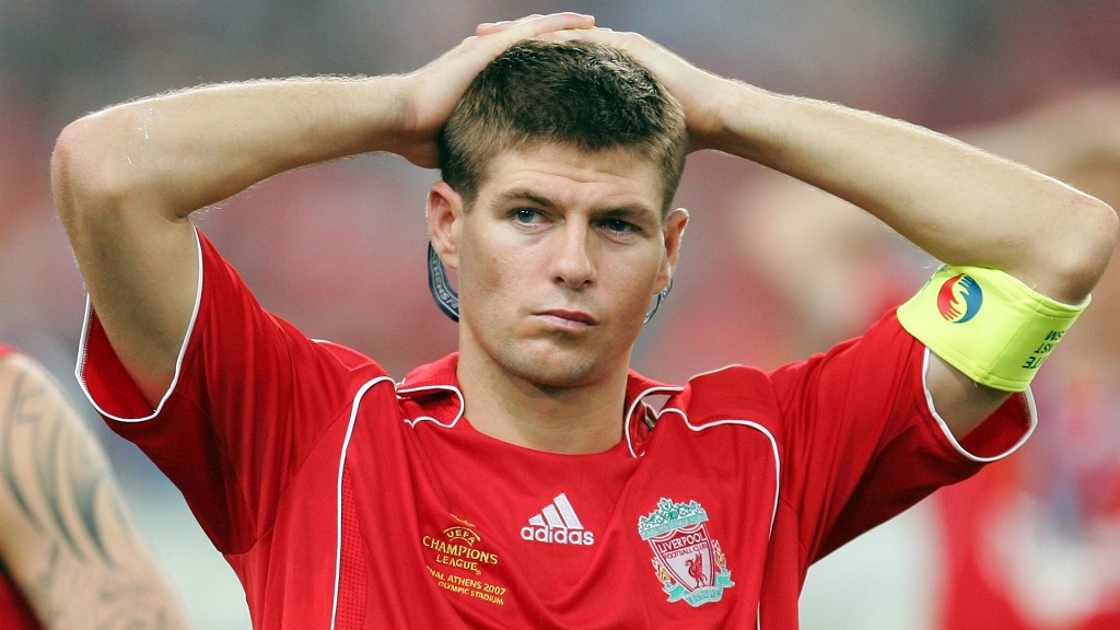 Steven Gerrard joven