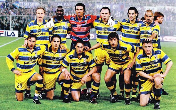 El equipazo del Parma