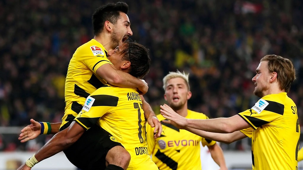 Gundogan y Aubameyang