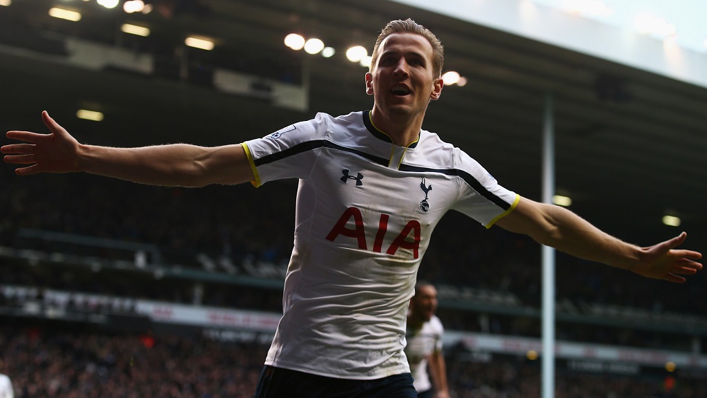 Harry Kane celebrando un gol