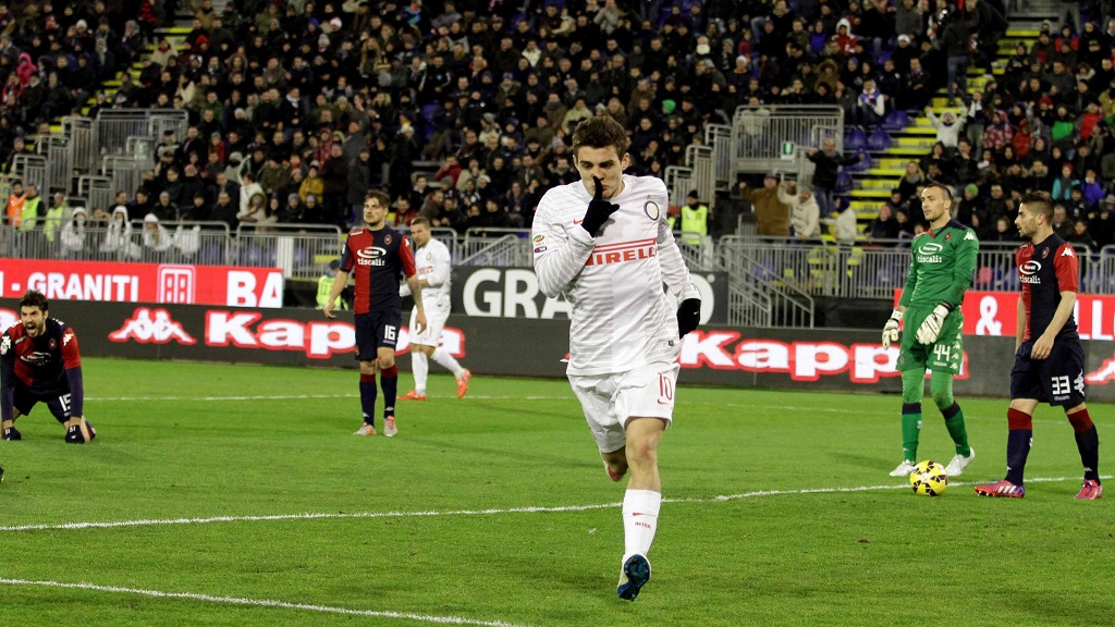 Mateo Kovacic celebrando su gol