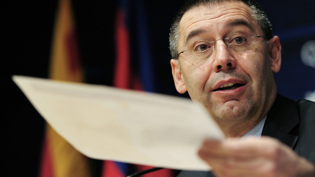 Josep Maria Bartomeu rueda de prensa