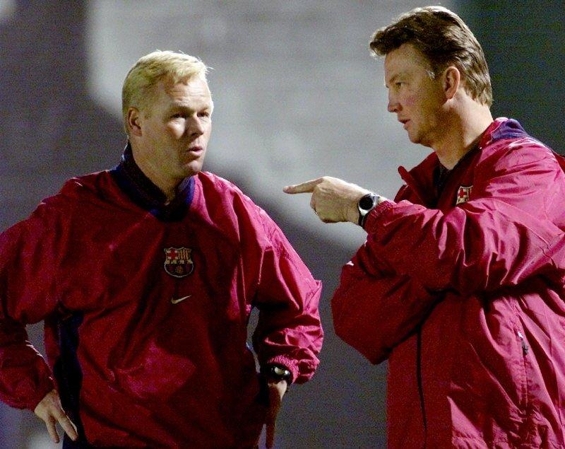 Koeman y Van Gaal