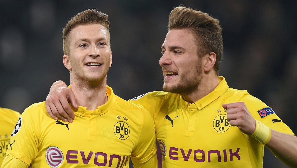 Marco Reus y Ciro Immobile