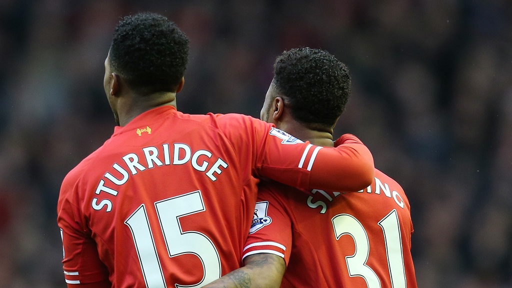 Daniel Sturridge y Raheem Sterling