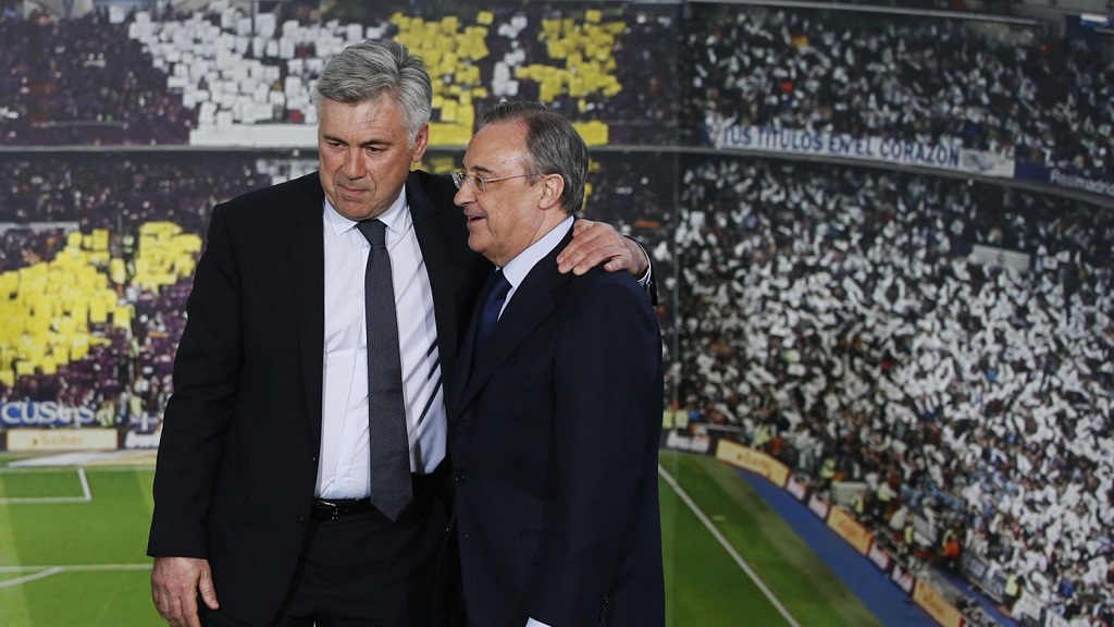 Ancelotti y Florentino