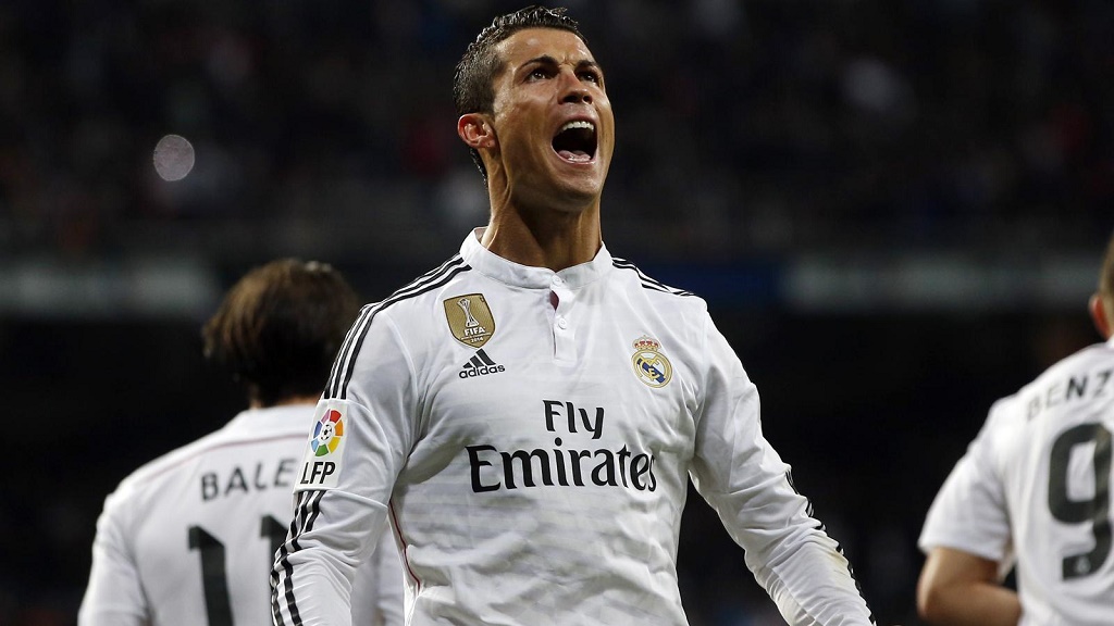 Cristiano Ronaldo celebrando un gol