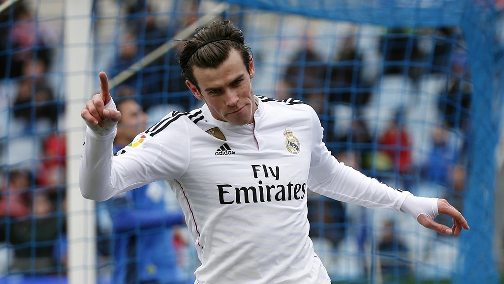 Gareth Bale celebrando un gol