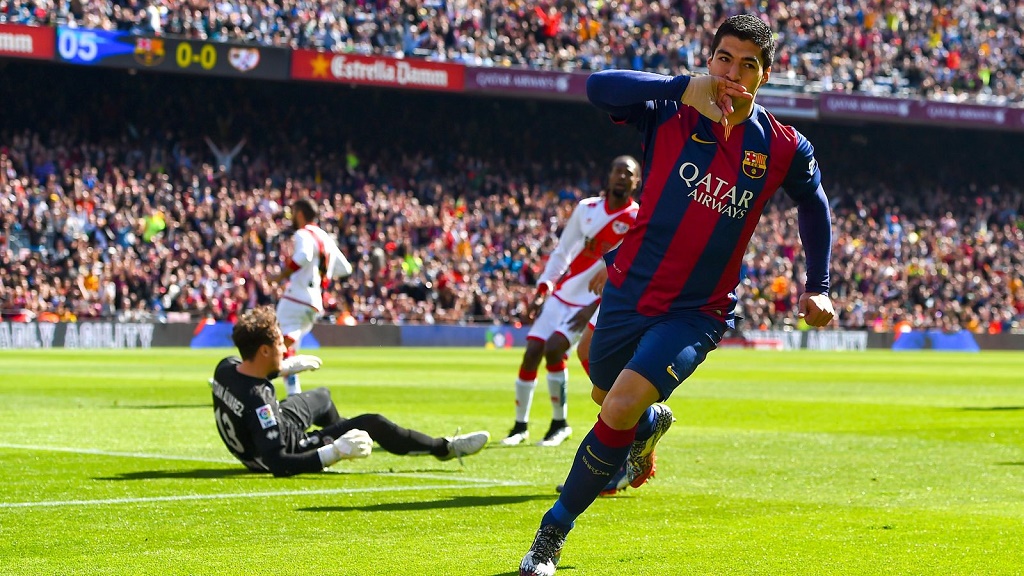 Luis Suarez gol Rayo