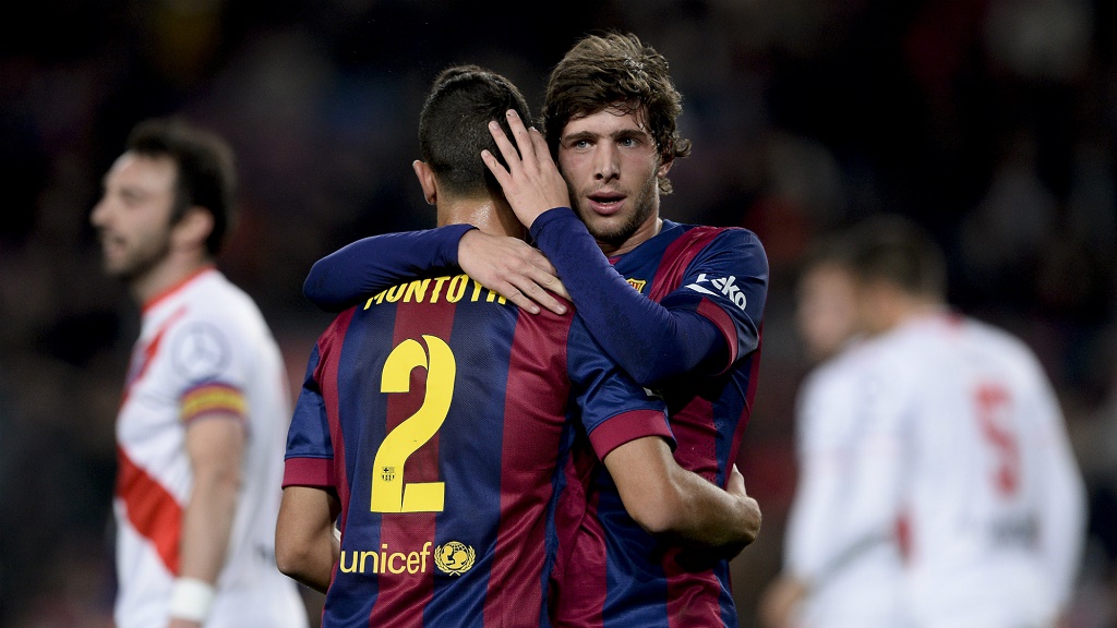 Sergi Roberto y Montoya