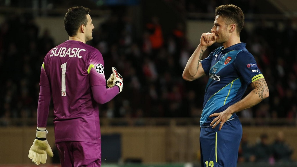 Subasic y Giroud