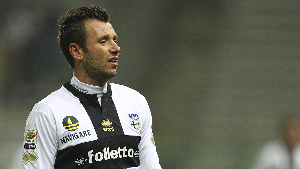 Antonio Cassano desquiciado