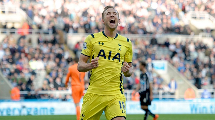 Harry Kane celebrando un gol