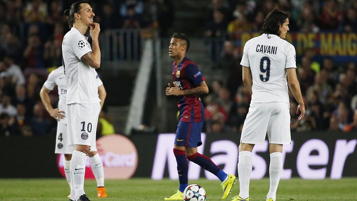 Ibra y Cavani