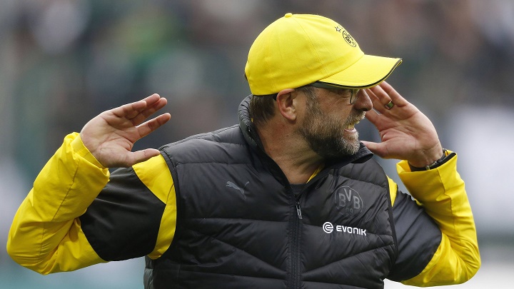 Jurgen Klopp nervioso