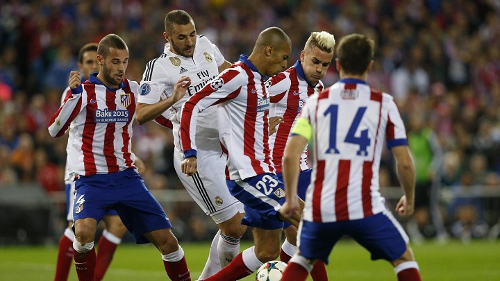 Karim Benzema en el Calderon