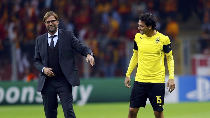 Klopp y Hummels