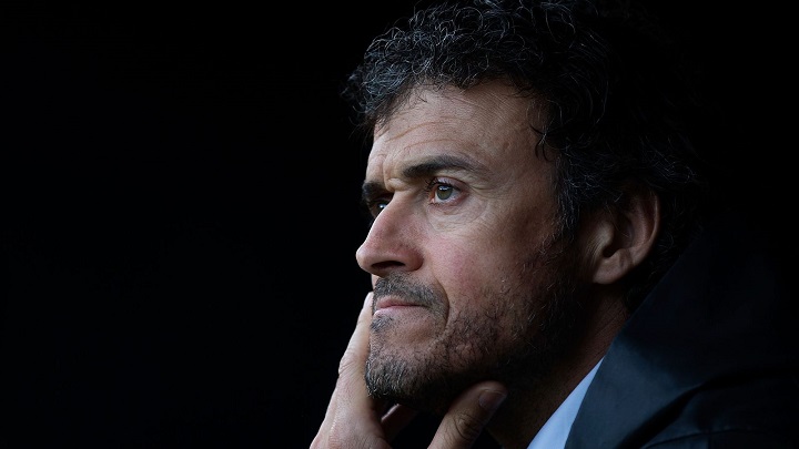 Luis Enrique preocupado