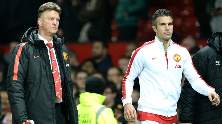 Van Gaal y Van Persie