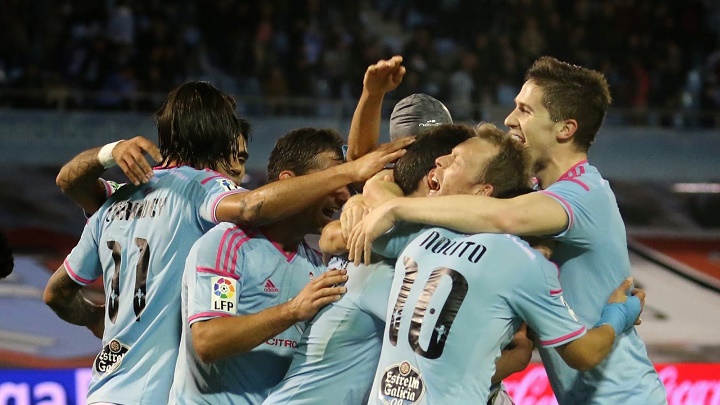 jugadores del Celta