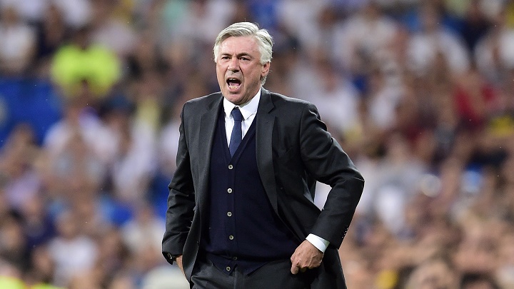 Carlo Ancelotti mandando