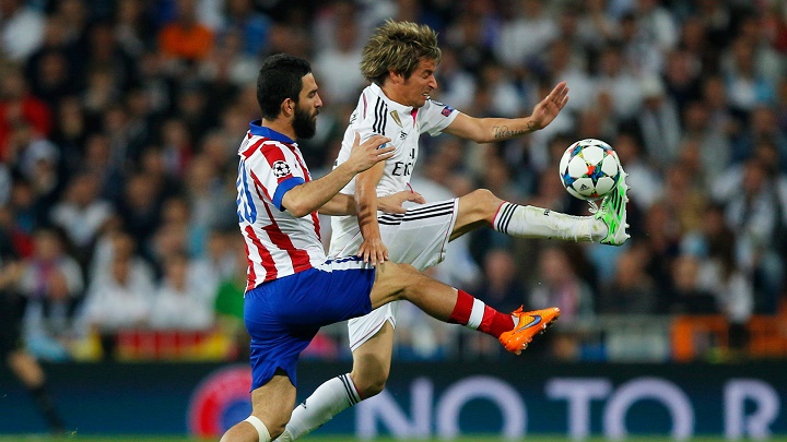 Fabio Coentrao y Arda Turan