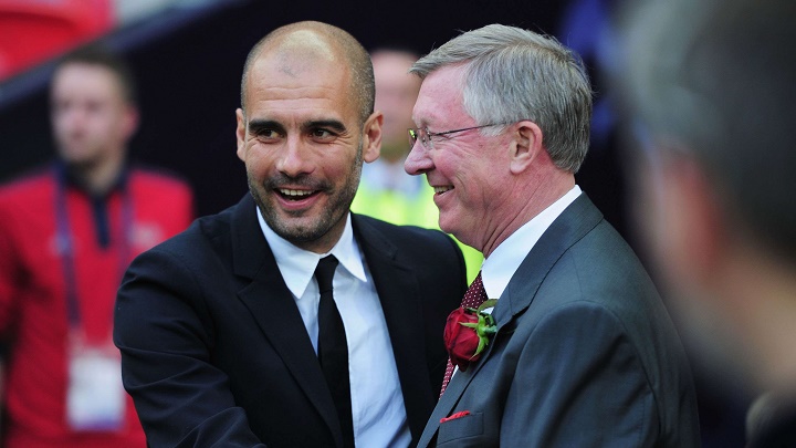 Guardiola y Ferguson