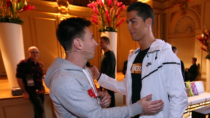 Messi y Cristiano