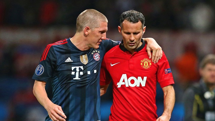 Schweinsteiger y Giggs