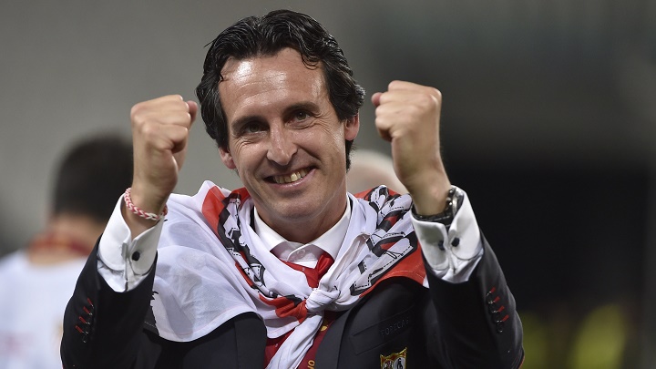 Unai Emery feliz