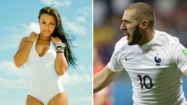 Analicia Chaves y Benzema