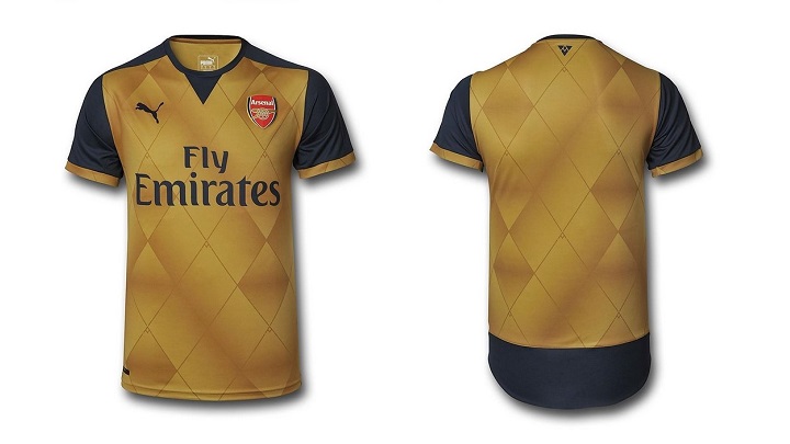 Arsenal segunda equipacion 2015-2016 4