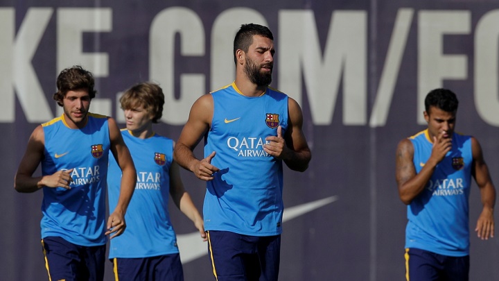 entrenamiento Barcelona