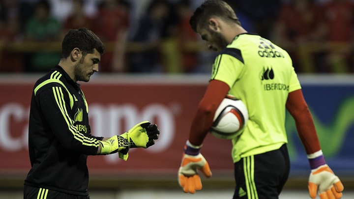 Casillas y De Gea