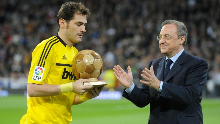 Casillas y Florentino