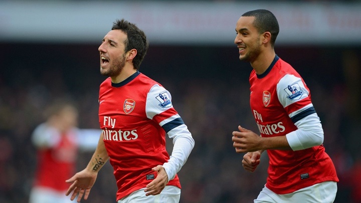 Cazorla y Walcott