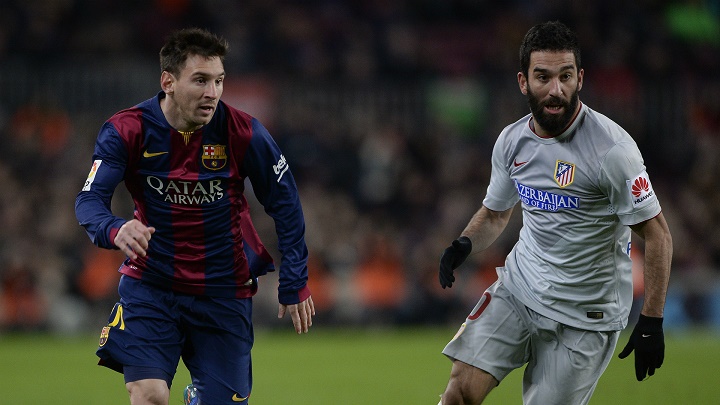 Messi y Arda Turan