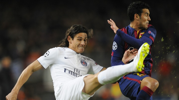 Cavani y Pedro