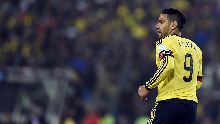 Falcao con Colombia