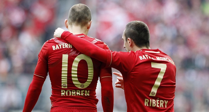 Robben y Ribery